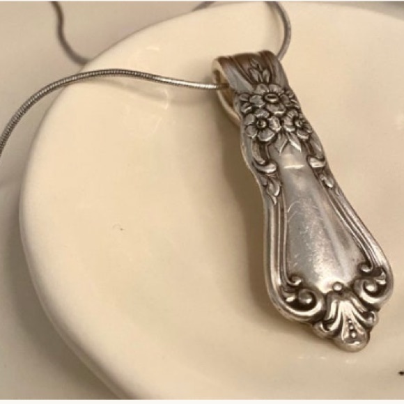 Jewelry - Handmade Spoon Pendant Necklace